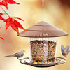 New Waterproof Gazebo Hanging Wild Bird Feeder Outdoor Container With - Bradys Pets