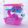 Pet Cage Hamster Cottage with Transparent Skylight Double Layer House - Bradys Pets