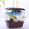 Pet Cage Hamster Cottage with Transparent Skylight Double Layer House - Bradys Pets