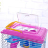 Pet Cage Hamster Cottage with Transparent Skylight Double Layer House - Bradys Pets