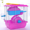 Pet Cage Hamster Cottage with Transparent Skylight Double Layer House - Bradys Pets