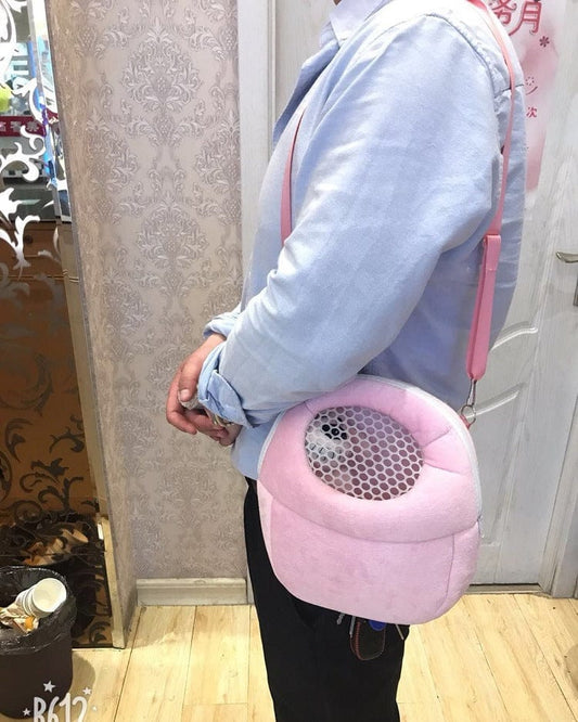 Small Pet Carrier Rabbit Cage Hamster Chinchilla Travel Warm Bags - Bradys Pets