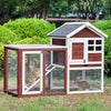 Wooden Rabbit House Rabbit House Outdoor Wooden Coop With Ventilation - Bradys Pets