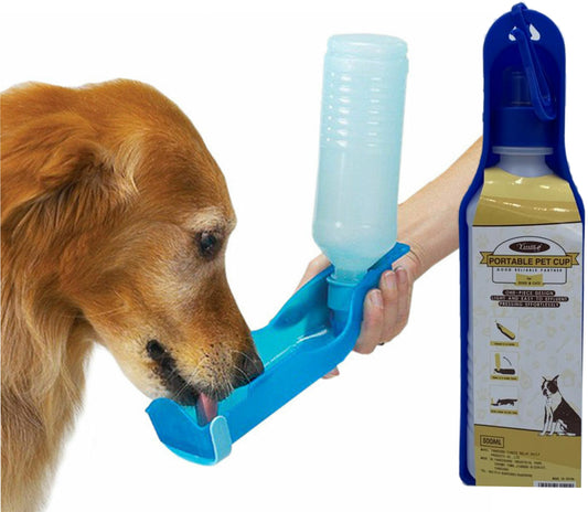 Portable Pet Travel Water Bowl Bottle Feeder Drinking Fountain - Bradys Pets